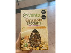 GRANOLA KETO CON ARANDANOS