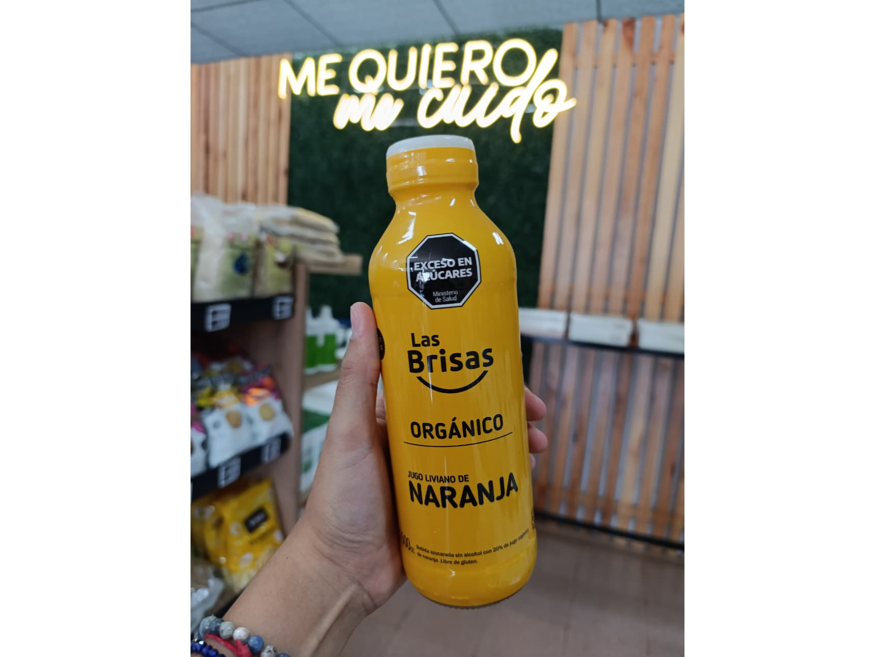 JUGO LIVIANO ORGÁNICO DE NARANJA X 500 CC.