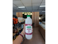 LECHE DESCREMADA HIERRO"LA SERENISIMA" X LT.