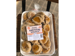 PEPAS RUSTICAS INTEGRALES DE BATATA Y SESAMO