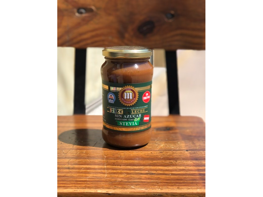 DULCE DE LECHE CON STEVIA SIN FRUCTOSA X 400 GR