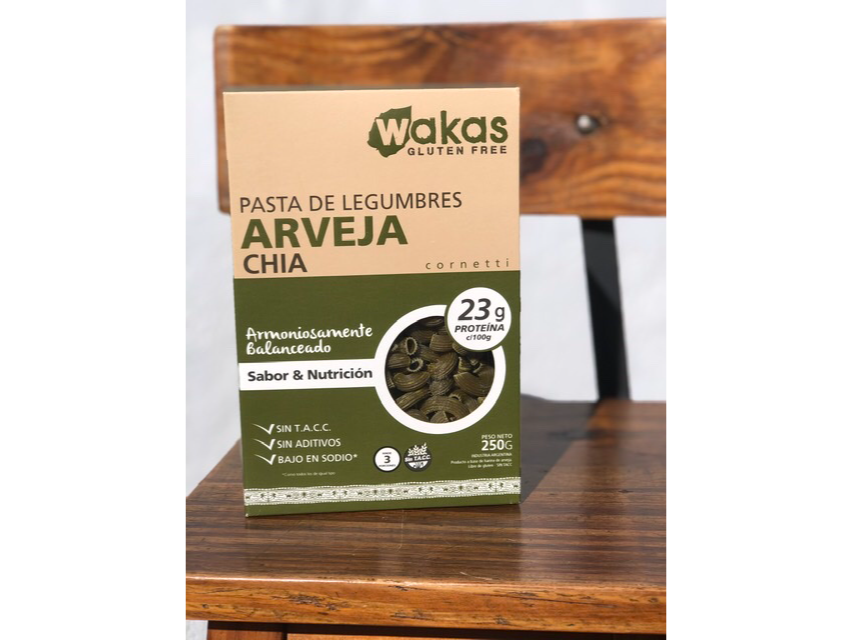 PASTA DE LEGUMBRES ARVEJA CON CHIA X 250 GR