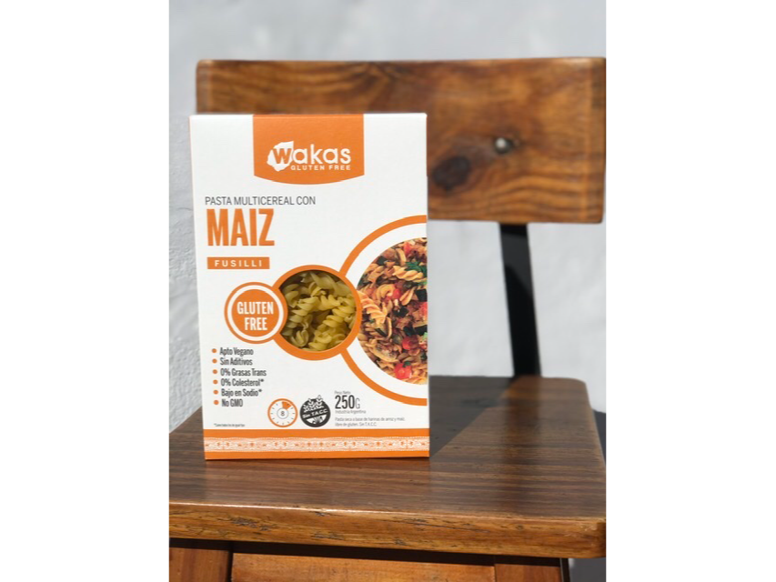 PASTA MULTICEREAL CON MAÍZ FUSILLI X 250 GR