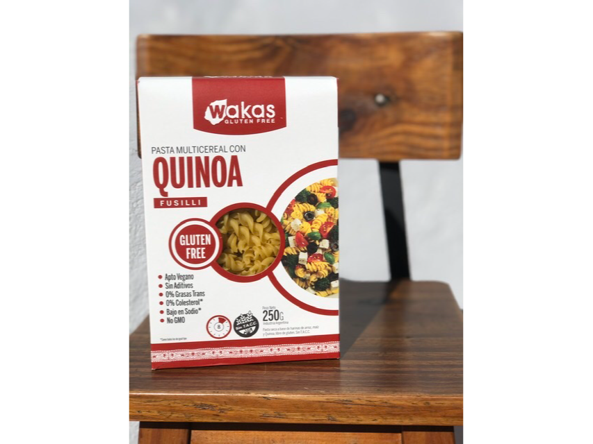 PASTA MULTICEREAL CON QUINOA FUSILLI X 250 GR