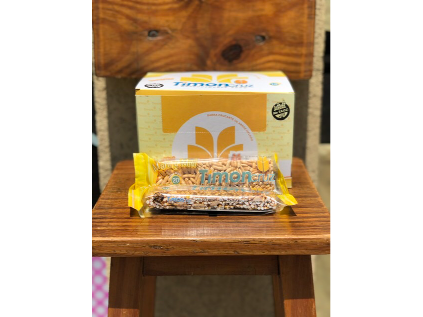 BARRA DE ARROZ MANÍ Y MIEL "TIMÓN" X 20 GR