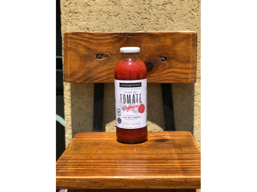 PURÉ DE TOMATE ORGÁNICO X 500 GRS