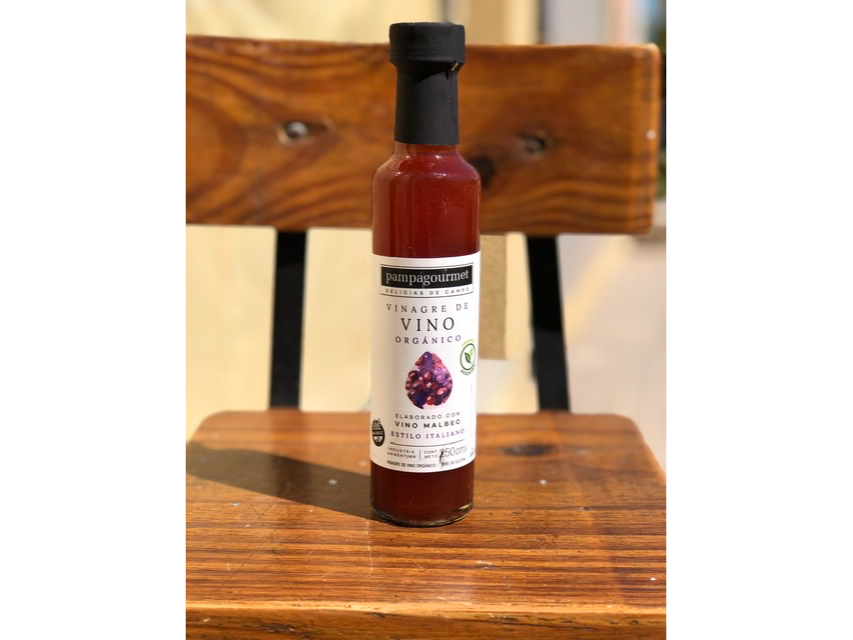 VINAGRE DE VINO ORGÁNICO X 250 GRS
