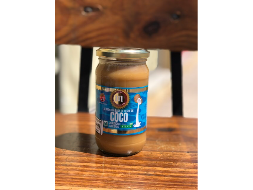 DULCE DE LECHE COCO VEGANO CON STEVIA