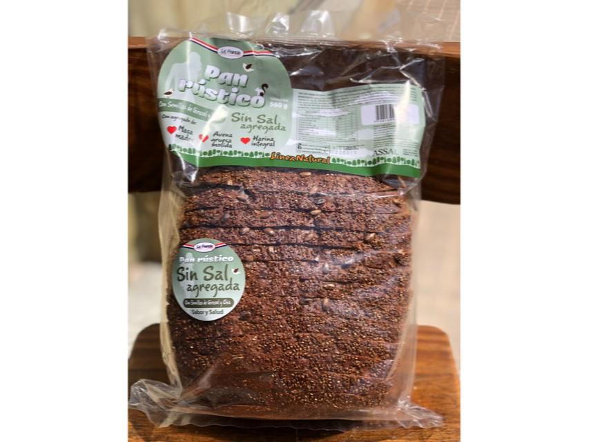 PAN RUSTICO SIN SAL