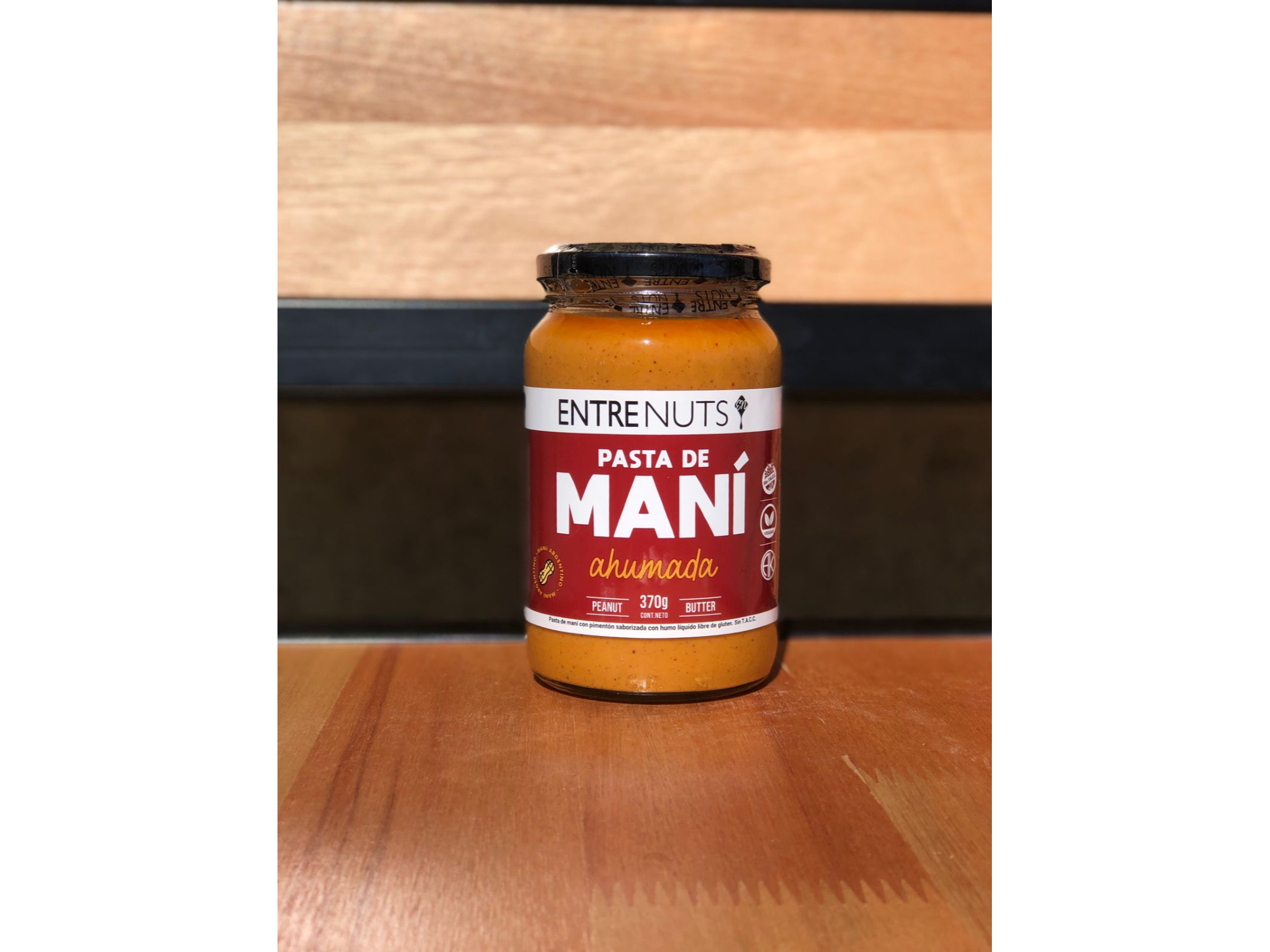 PASTA DE MANÍ AHUMADA