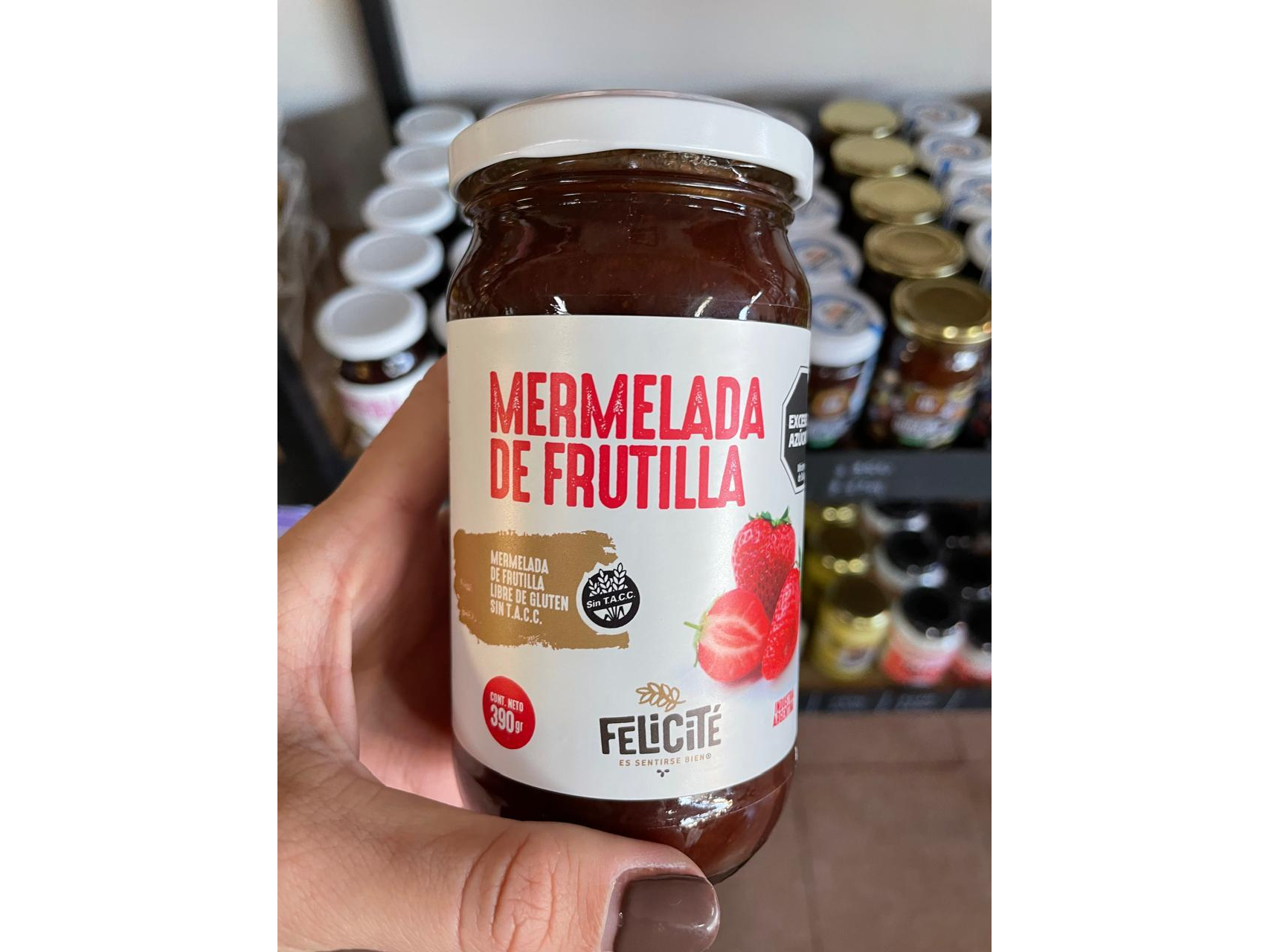 MERMELADA DE FRUTILLA LIGHT X390GR