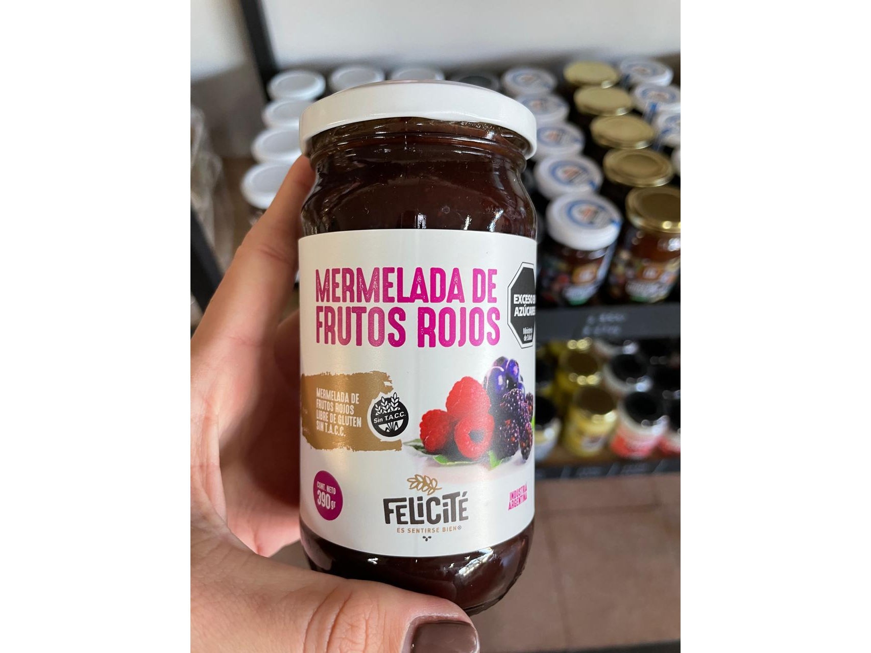 MERMELADA DE FRUTOS ROJOS X390GR