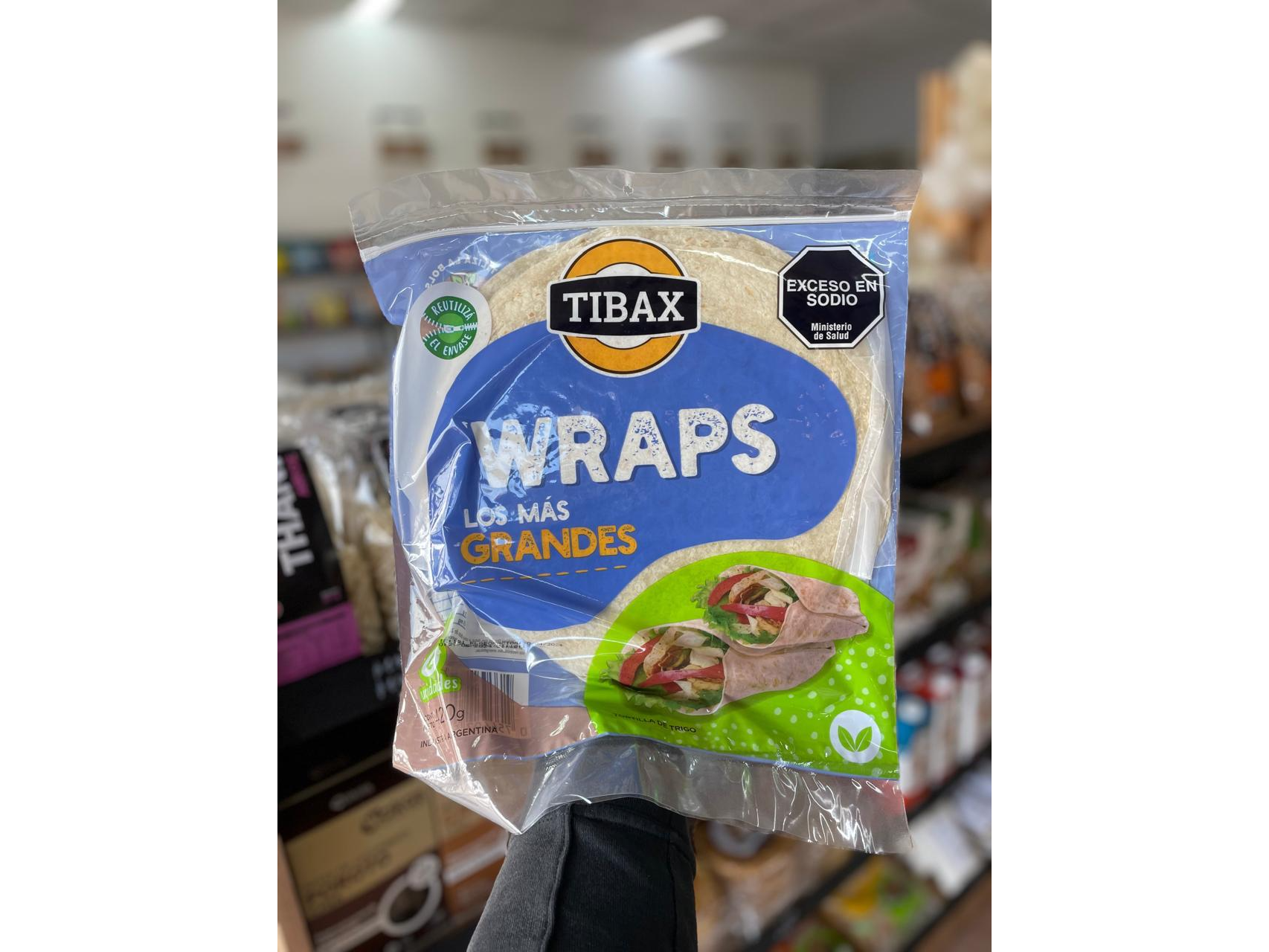 WRAPS DE TRIGO X420GR