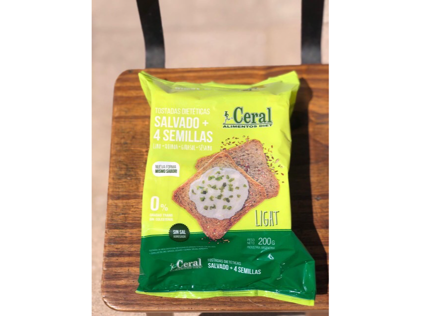 TOSTADA DIET 4 SEMILLAS