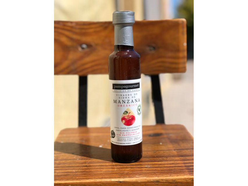 VINAGRE DE MANZANA ORGÁNICO X 250 GRS