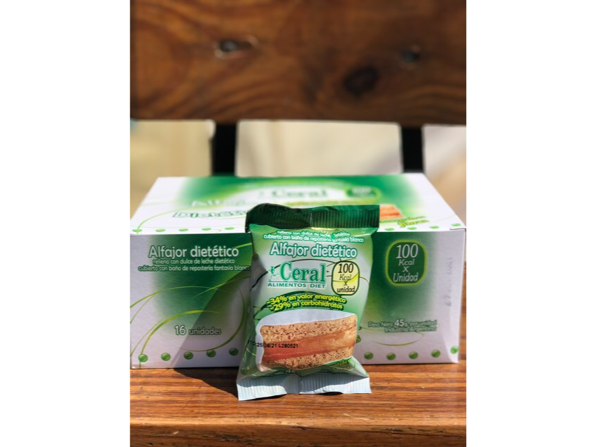 ALFAJOR DIET BLANCO x unidad