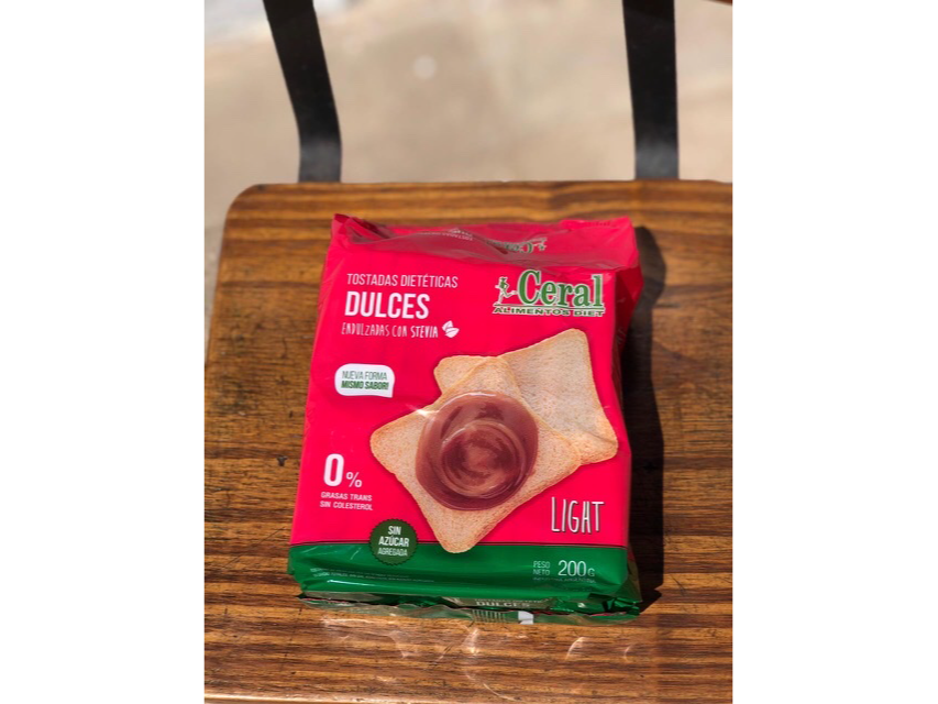 TOSTADA DIET DULCE