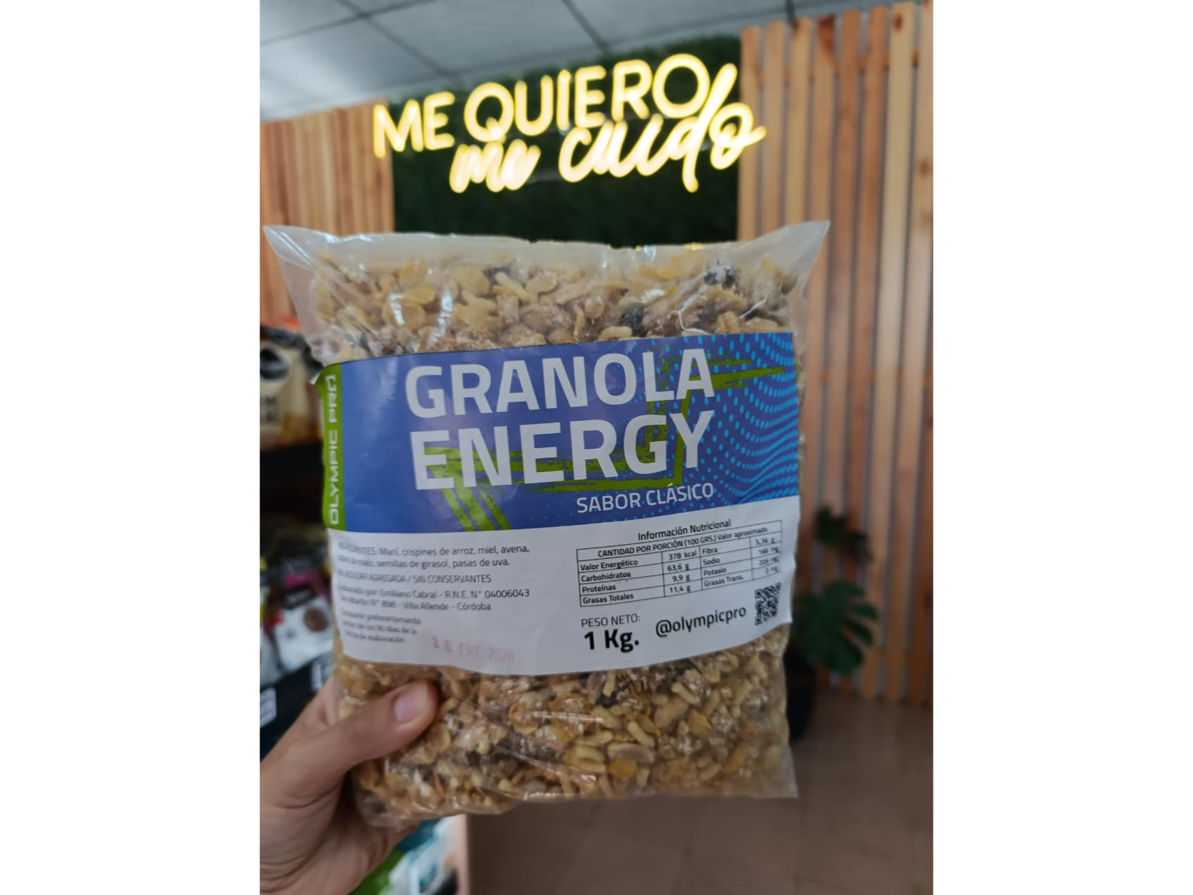 GRANOLA ENERGÉTICA OLYMPIC
