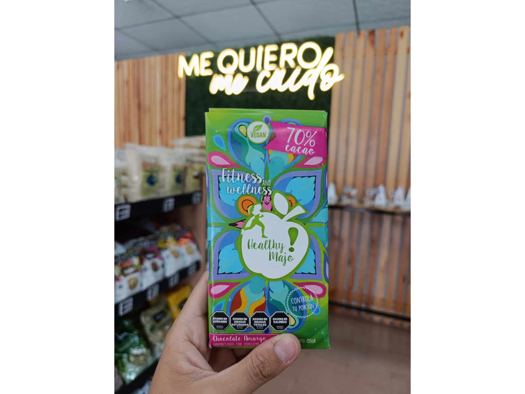 TABLETA DE CHOCOLATE AMARGO 70% CACAO X 155GR