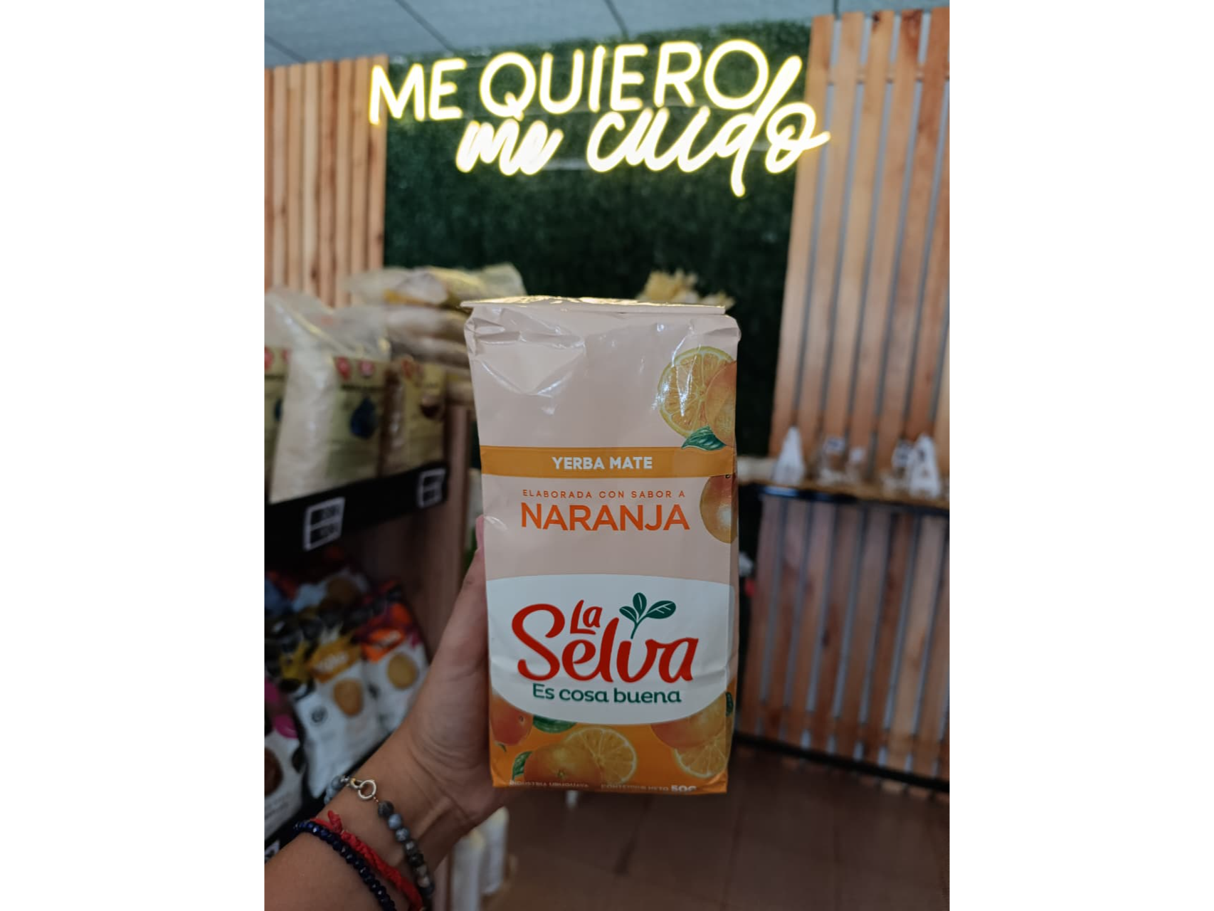 TERBA MATE C/NARANJA x500G "LA SELVA"