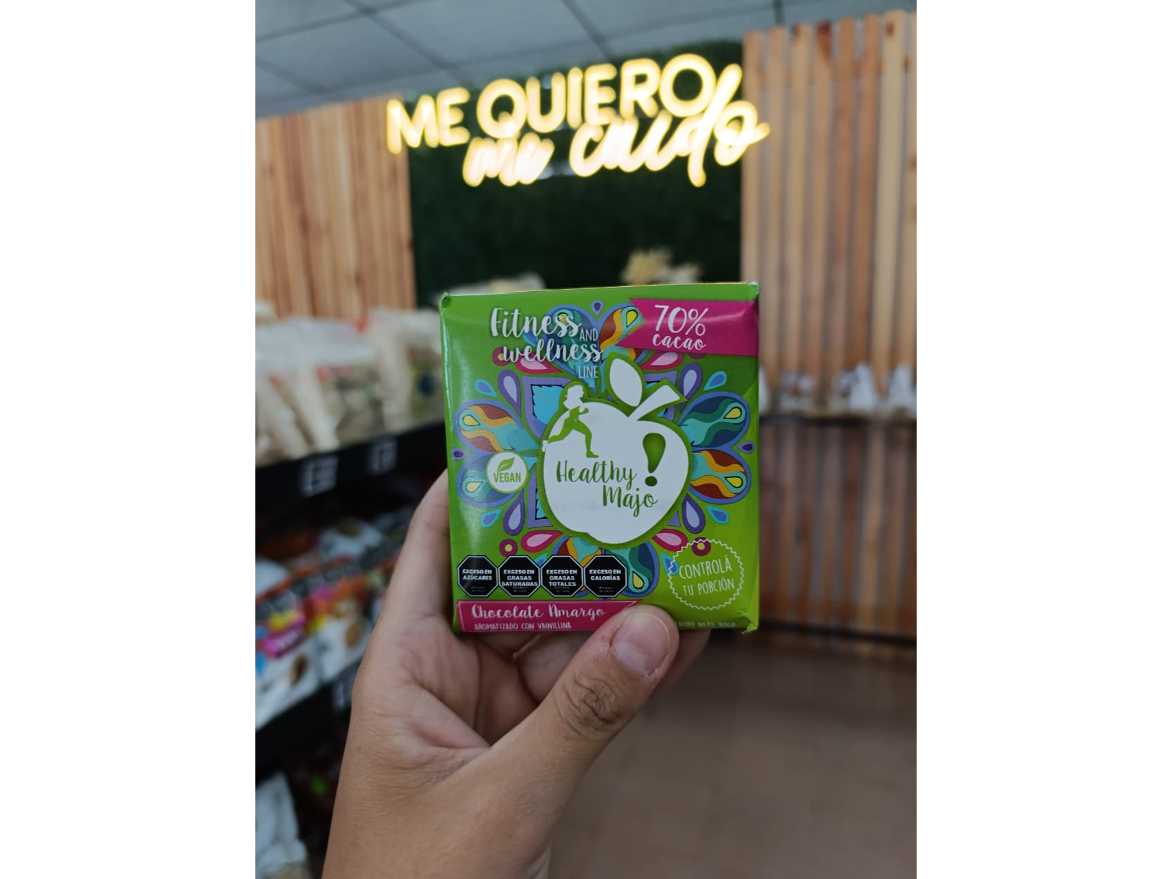 TABLETA  CHOCOLATE AMARGO 70% CACAO X 90GR