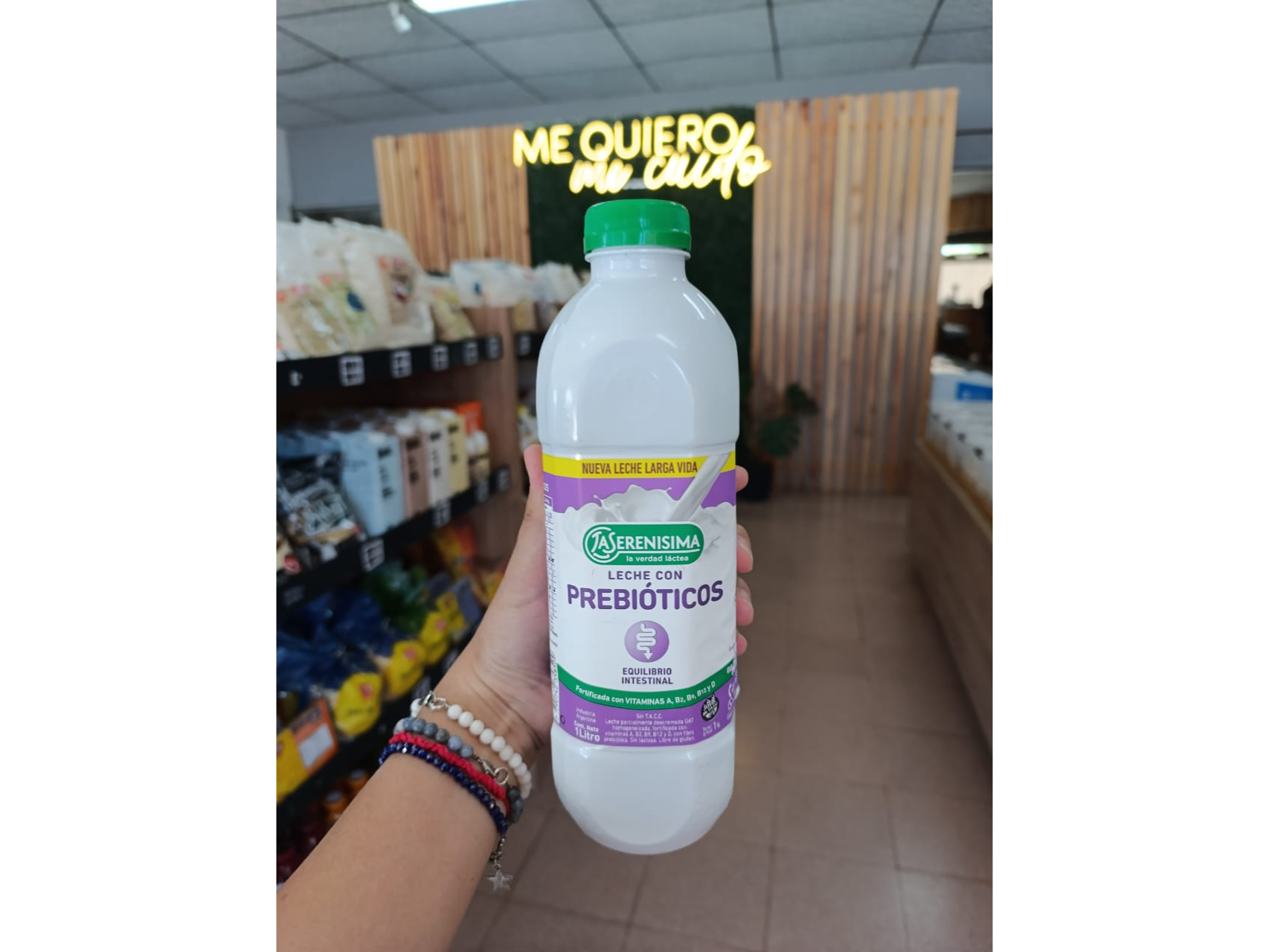 LECHE DESCREMADA PREBIOTICOS "LA SERENISIMA"  X LT