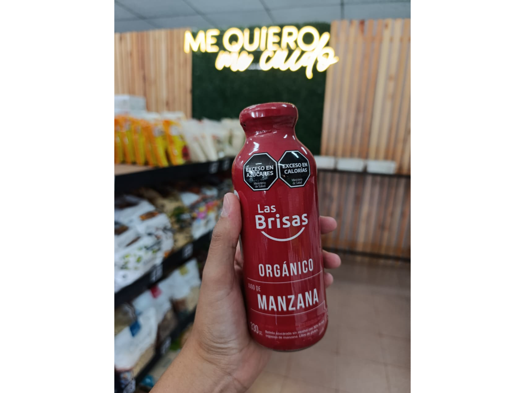 JUGO ORGÁNICO DE MANZANA X 330 CC.