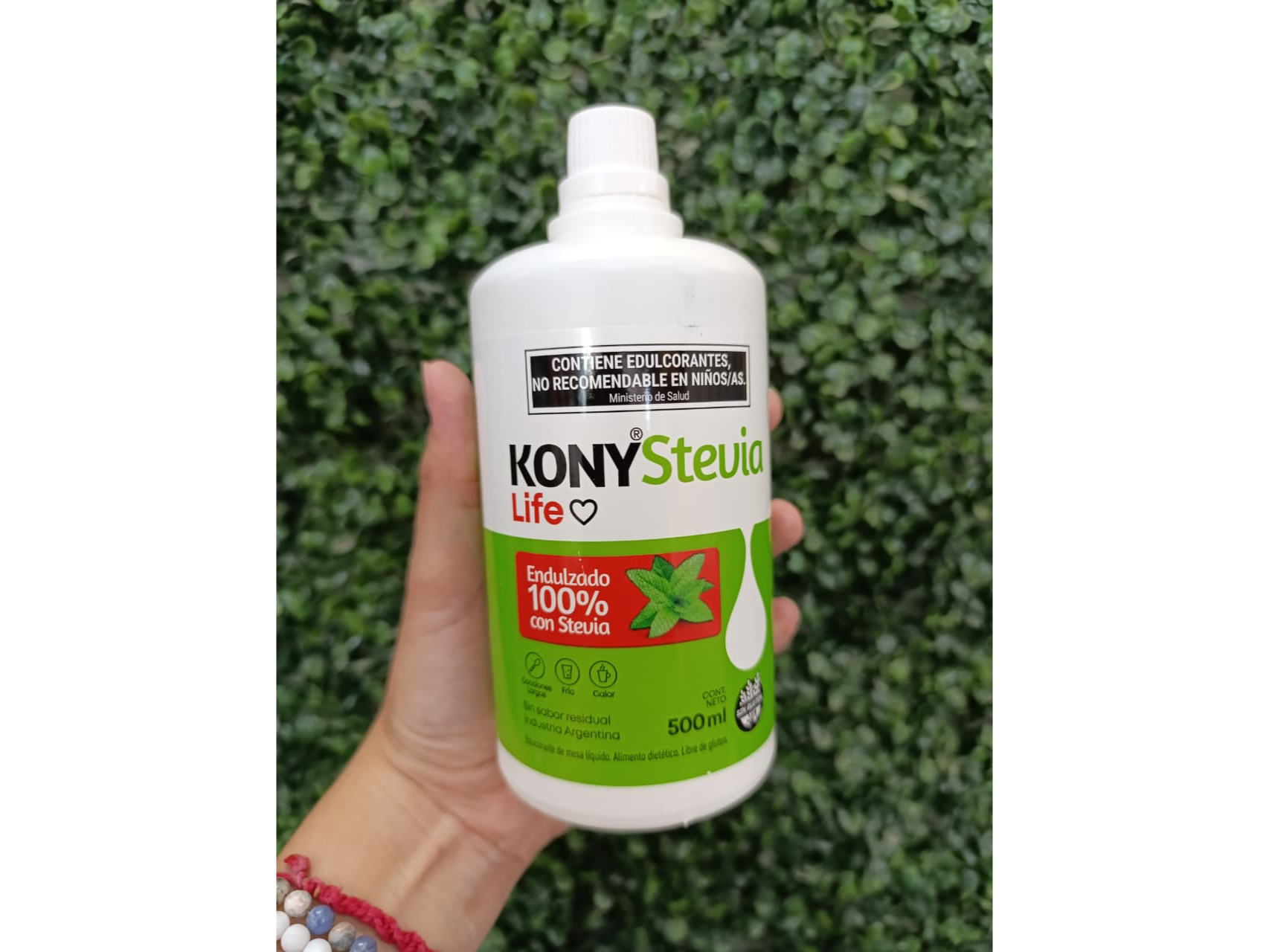 KONY STEVIA "LIFE" LIQUIDA. X 500ML.