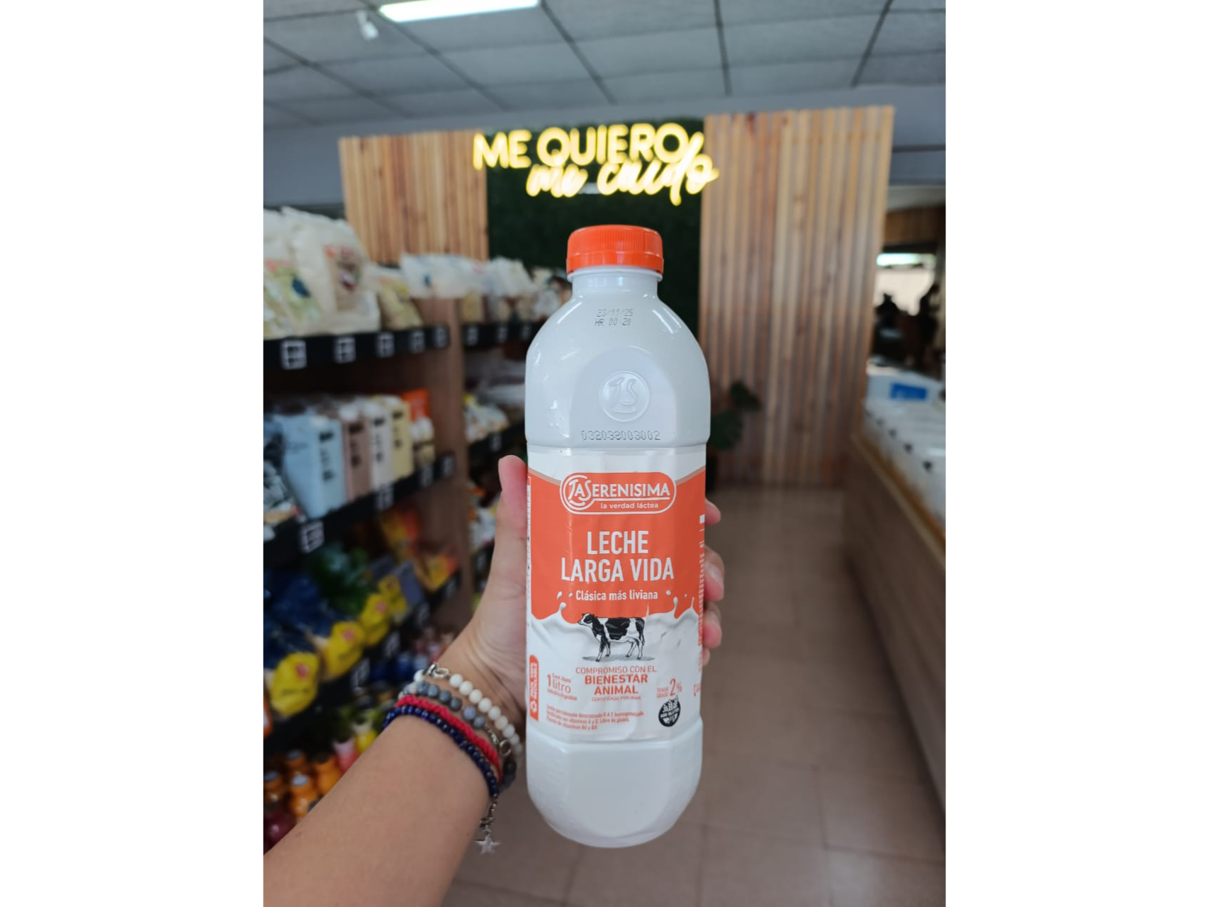 LECHE 2% LARGA VIDA  "LA SERENISIMA" BOTELLA XLT