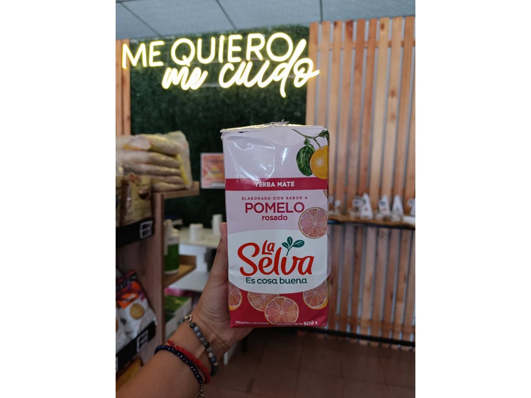 TERBA MATE C/POMELO x500G "LA SELVA"