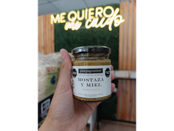 SALSA DE MOSTAZA Y MIEL ORGÁNICA X 280 GRS