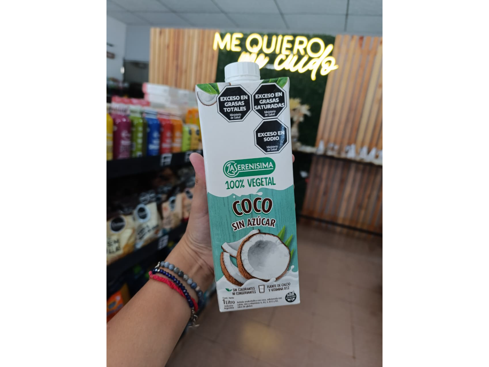 LECHE DE COCO SIN ENDULZAR "LA SERENISIMA" XLT.