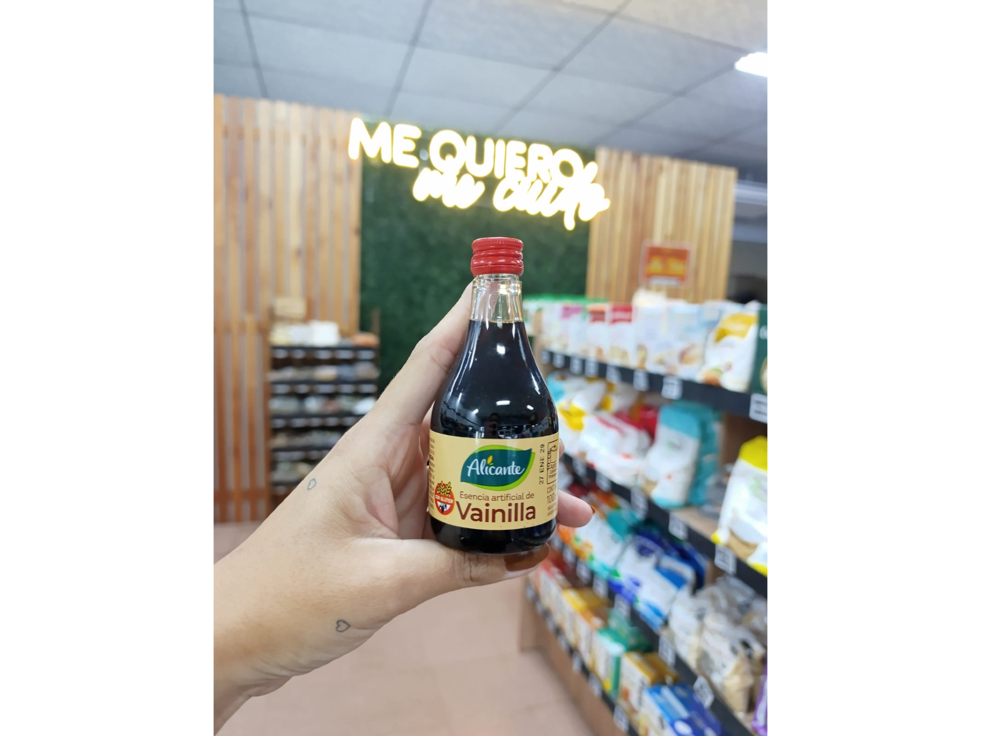 ESENCIA DE VAINILLA  LIQUIDA SIN TACC X100