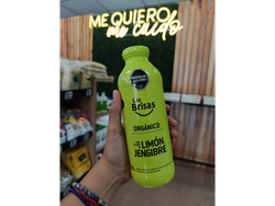 JUGO LIVIANO ORGÁNICO DE LIMÓN Y JENGIBRE X 500 CC.