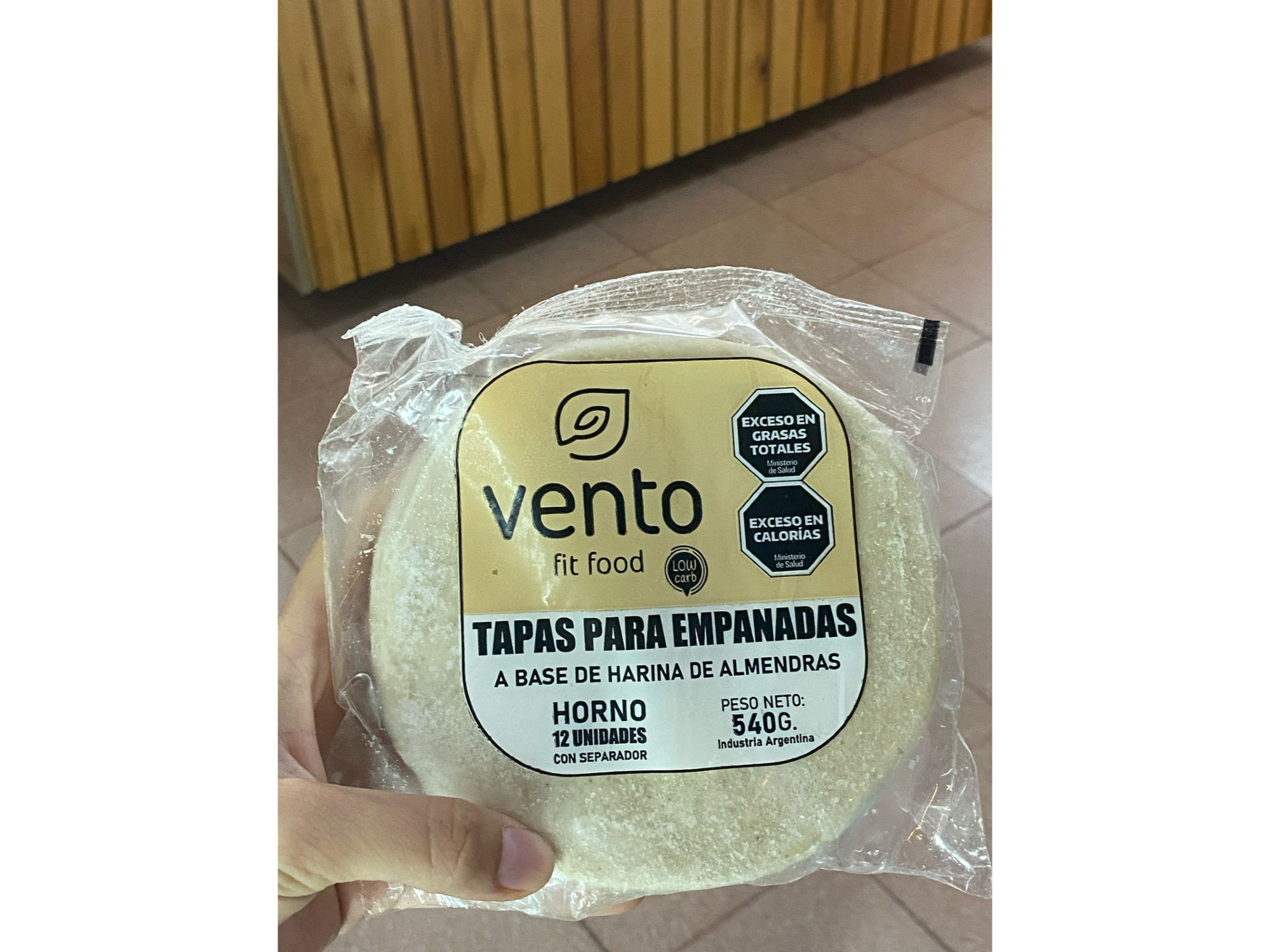 TAPA MASA DE EMPANADA KETO