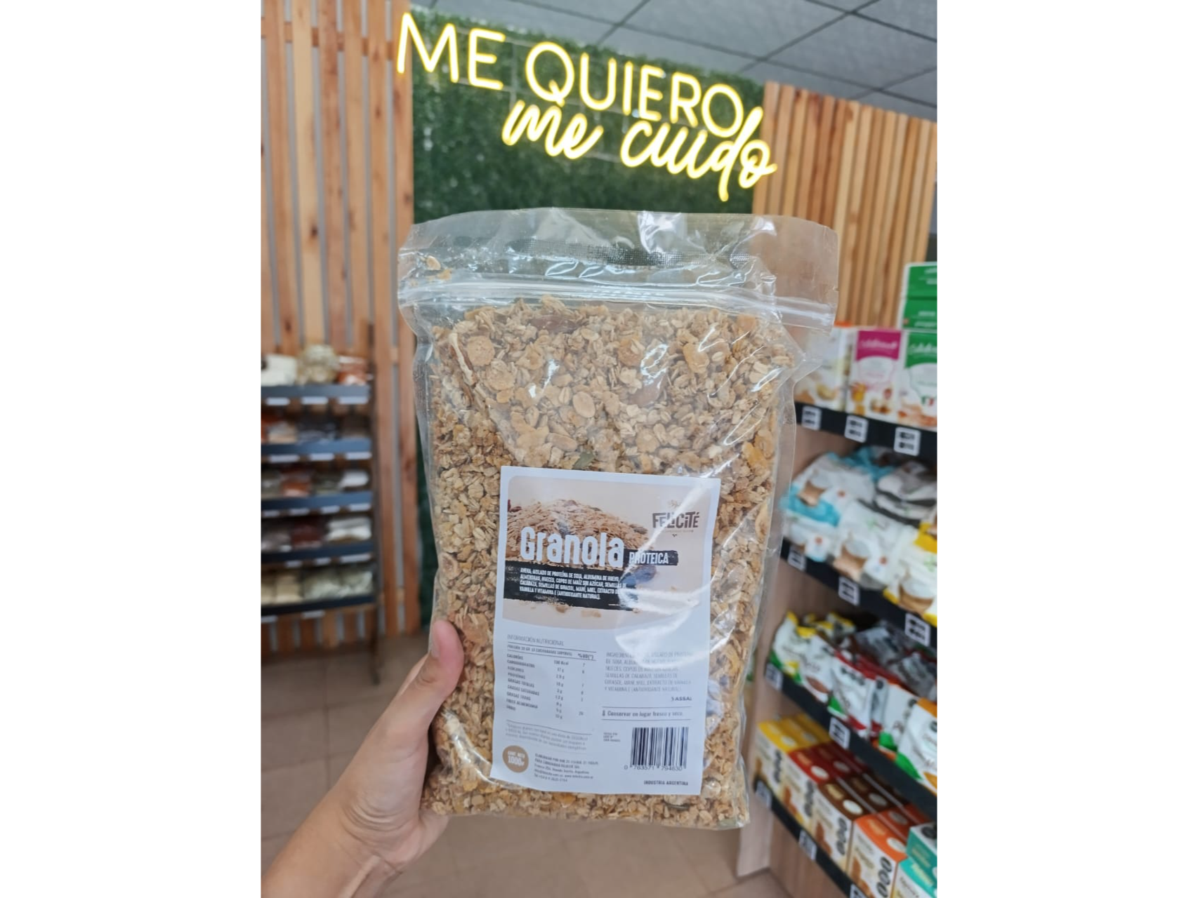 GRANOLA PROTÉICA X KG.