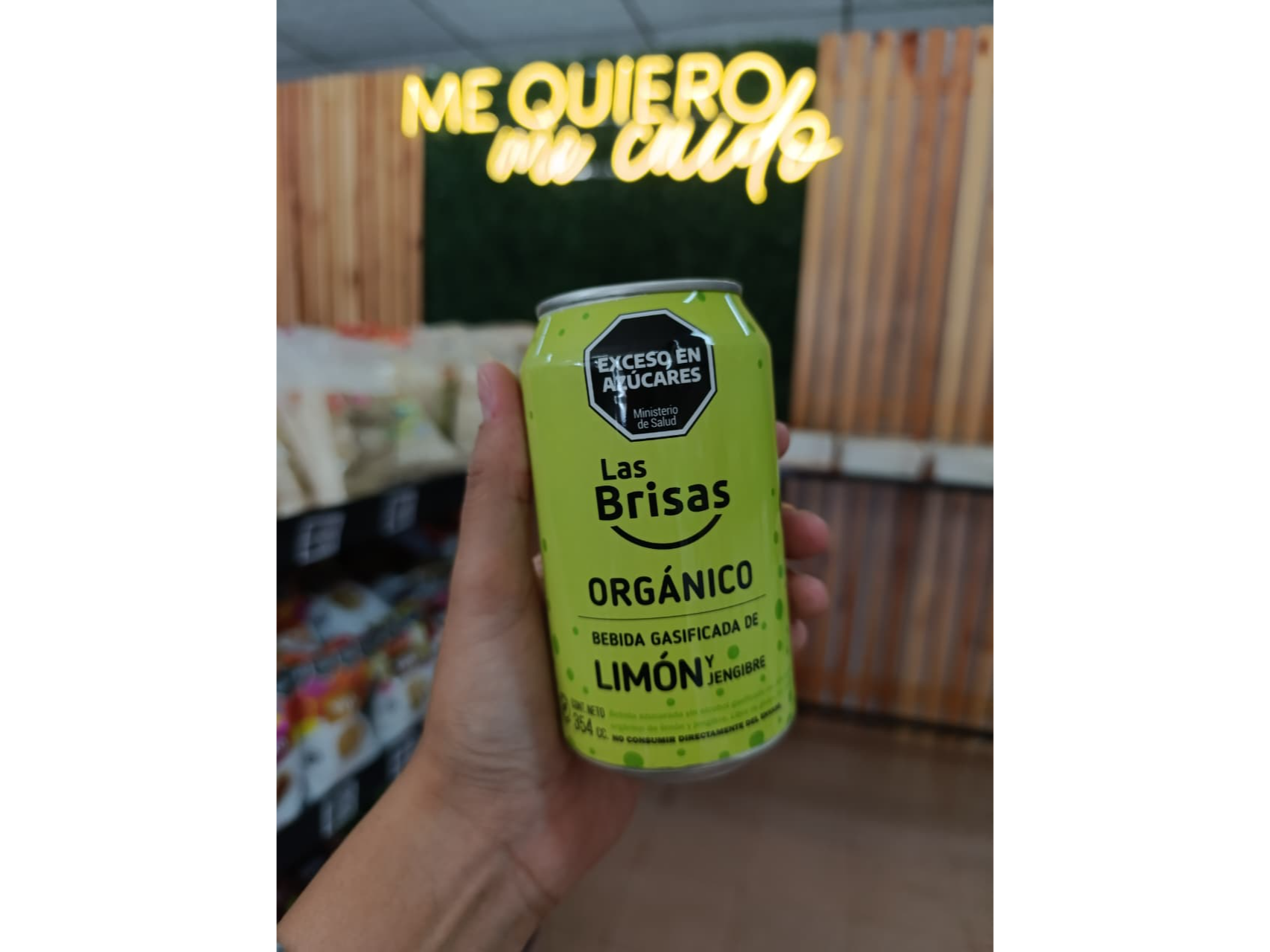 GASEOSA ORGÁNICA DE LIMÓN Y JENGIBRE X 354 CC.