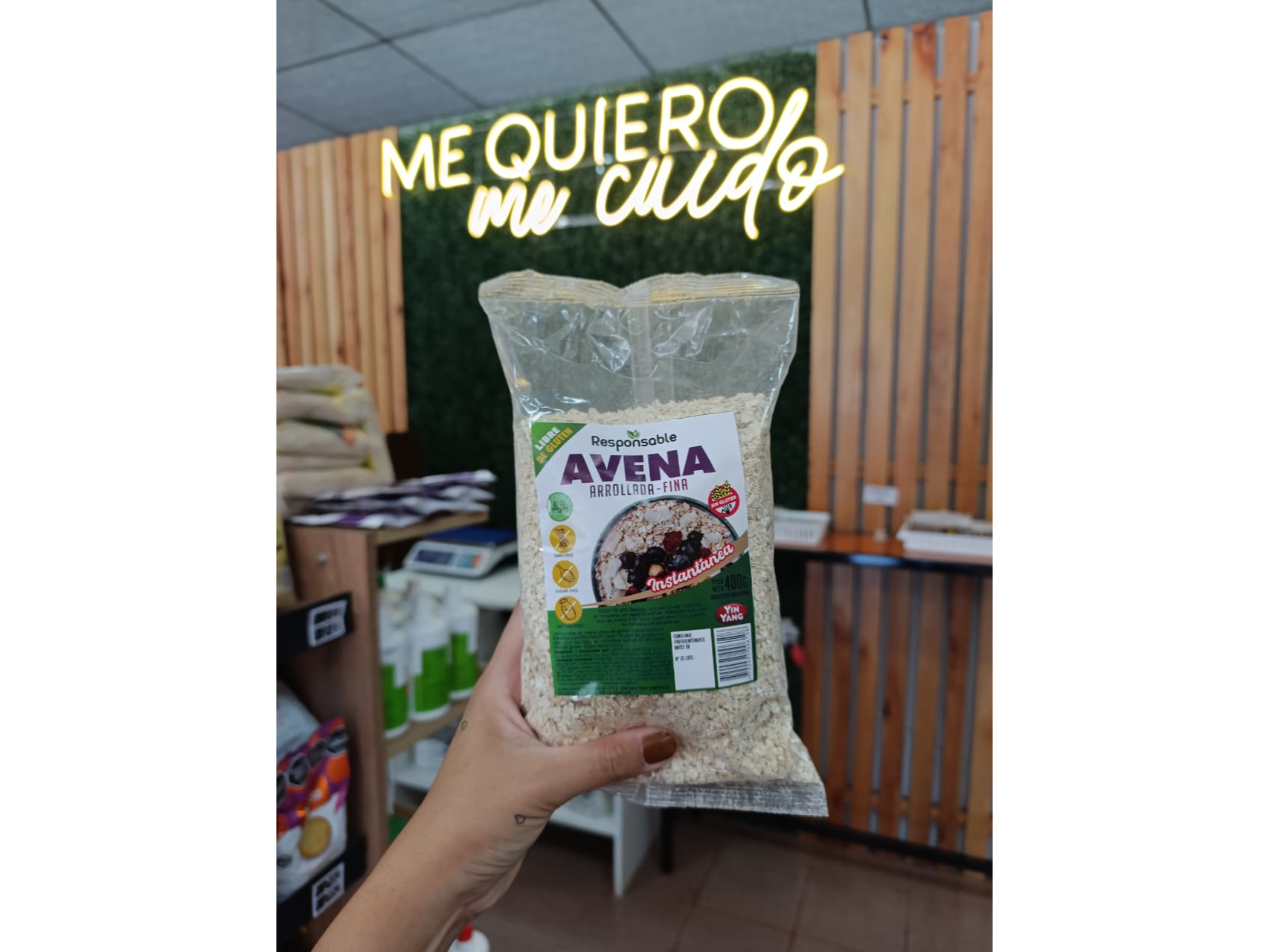AVENA INSTANTANEA SIN GLUTEN x400GR