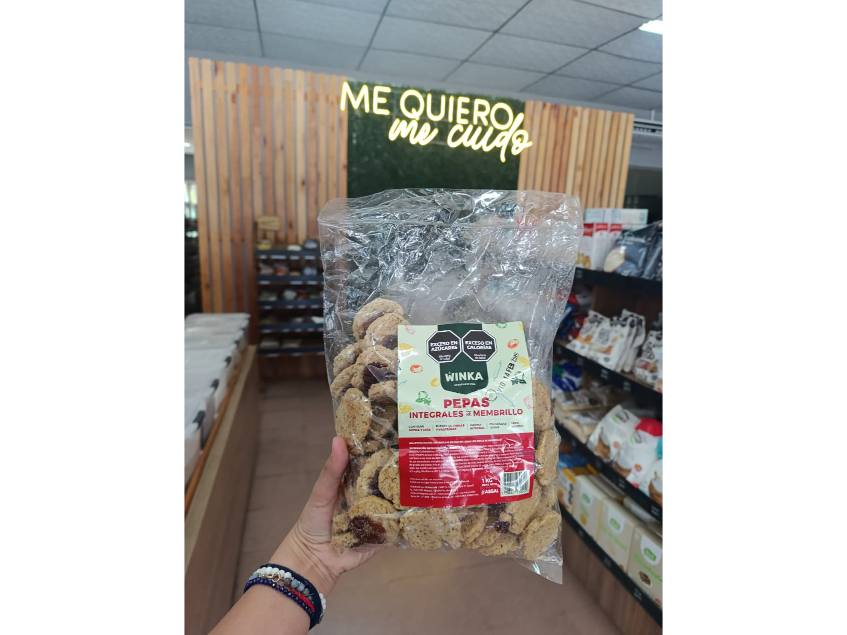 PEPAS INTEGRALES  MEMBRILLO X 1KG