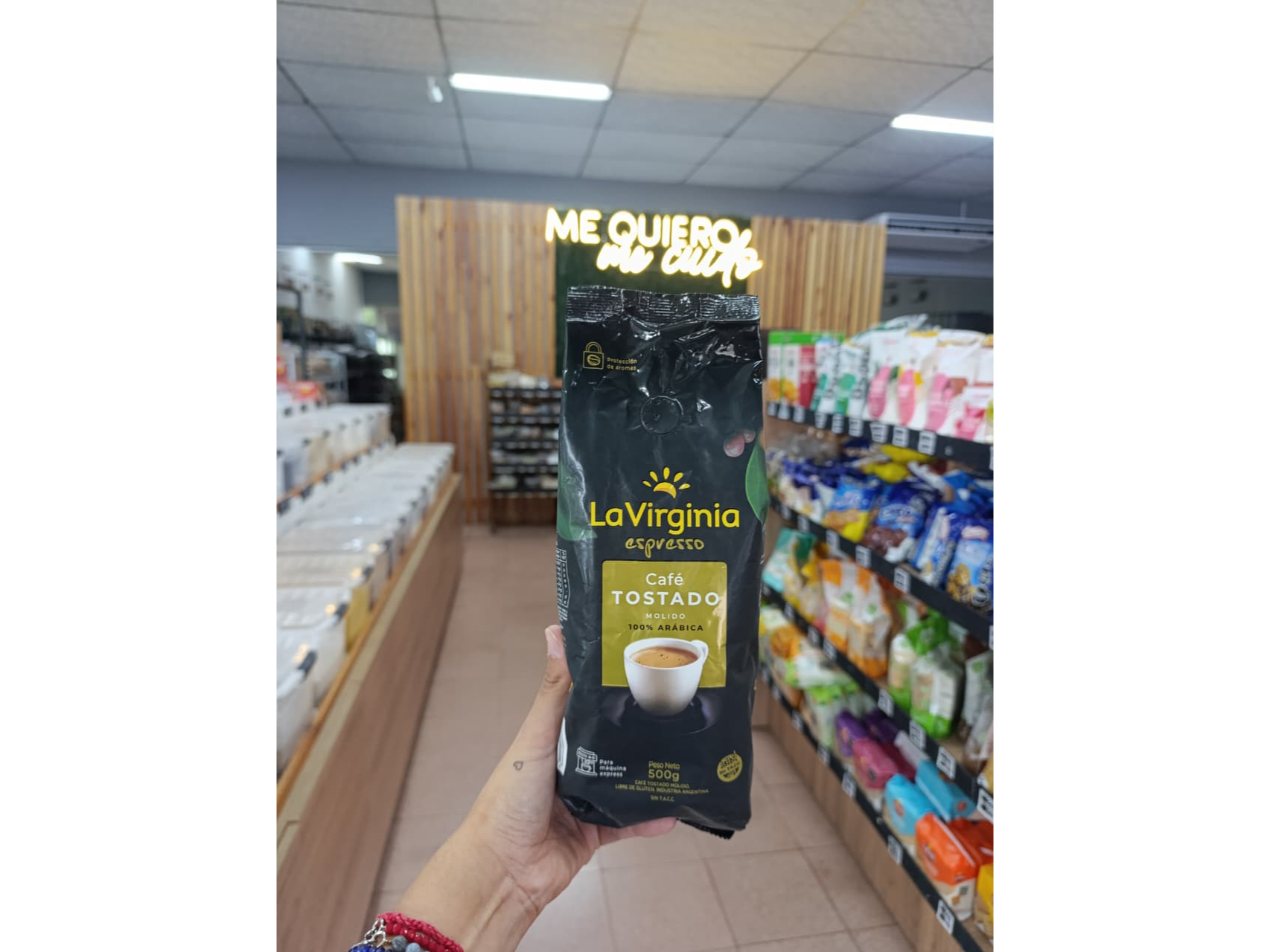 CAFÉ MOLIDO TOSTADO EXPRESSO "LA VIRGINIA" X 500 GR.