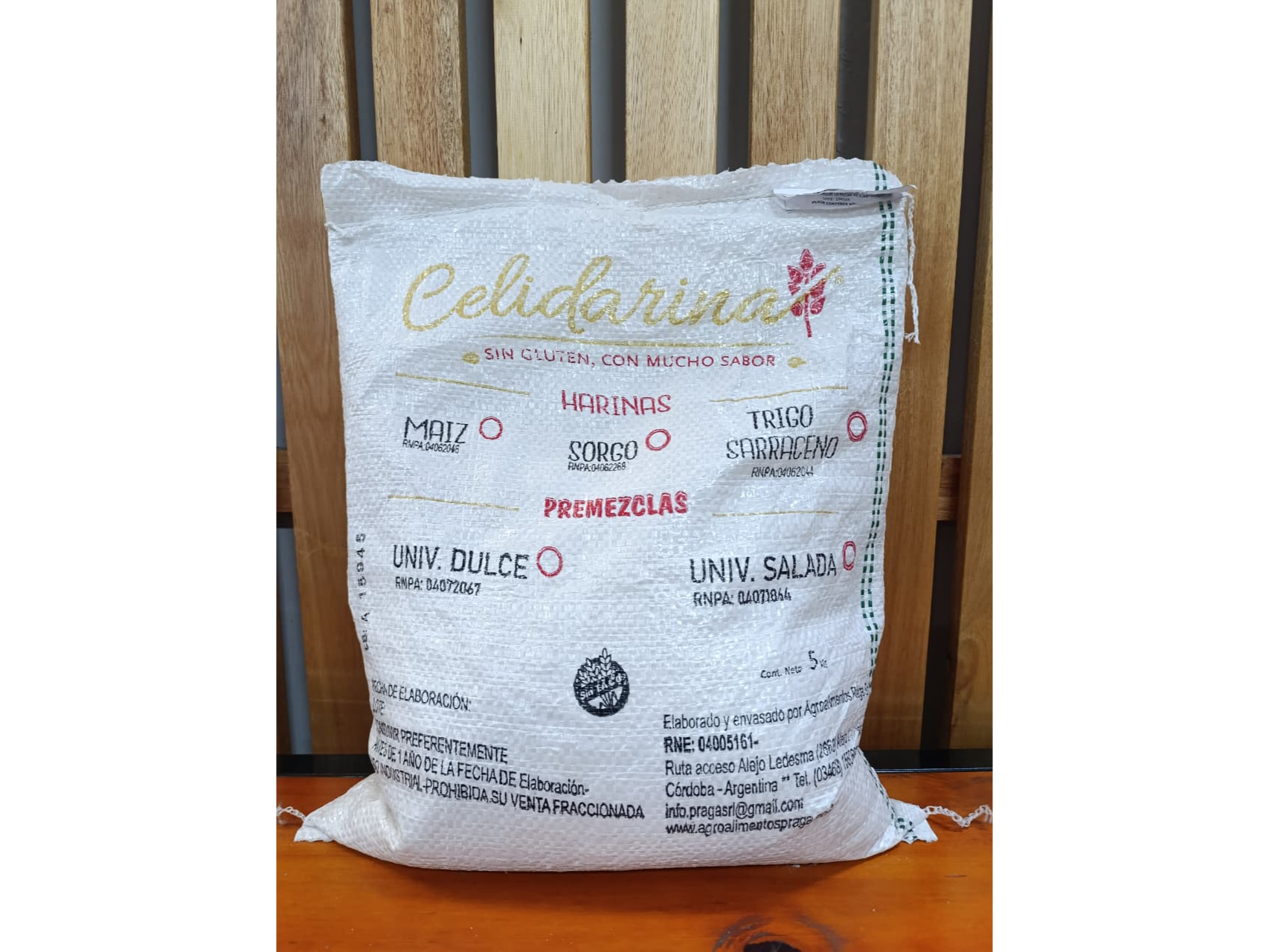 PREMEZCLA UNIVERSAL PARA PREPARACIONES DULCES. SIN TACC X 5 KG.