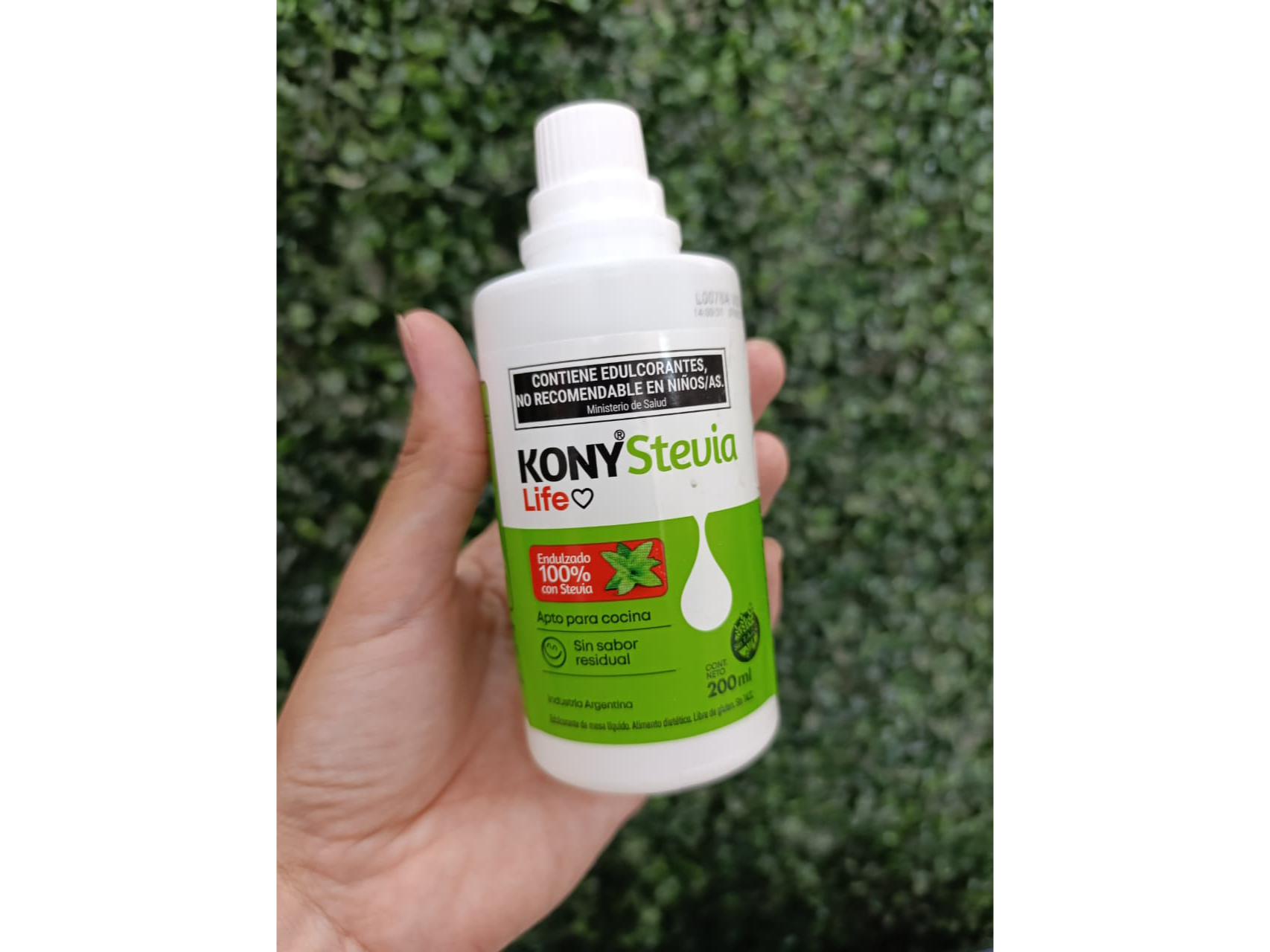 KONY STEVIA "LIFE". LIQUIDA X200ML