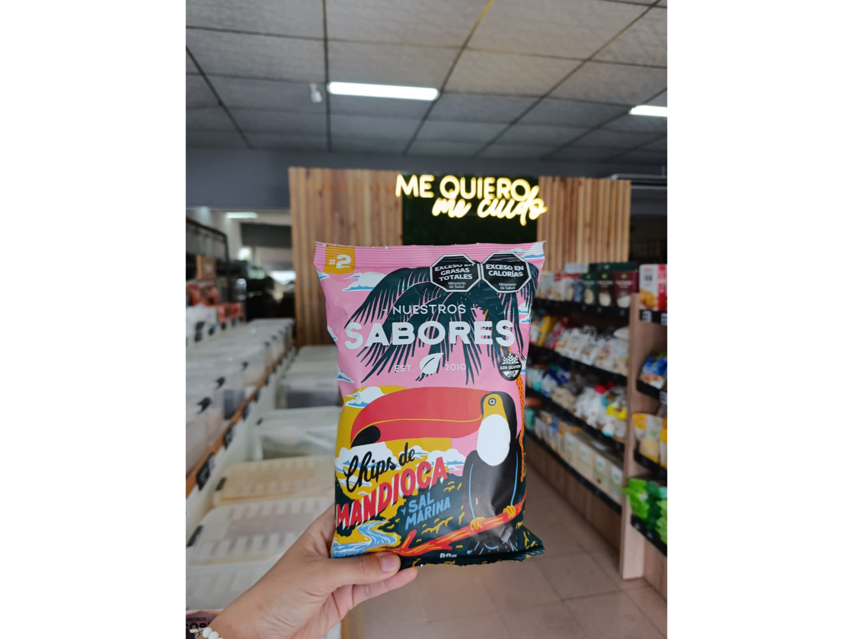 CHIP DE MANDIÓCA Y SAL MARINA