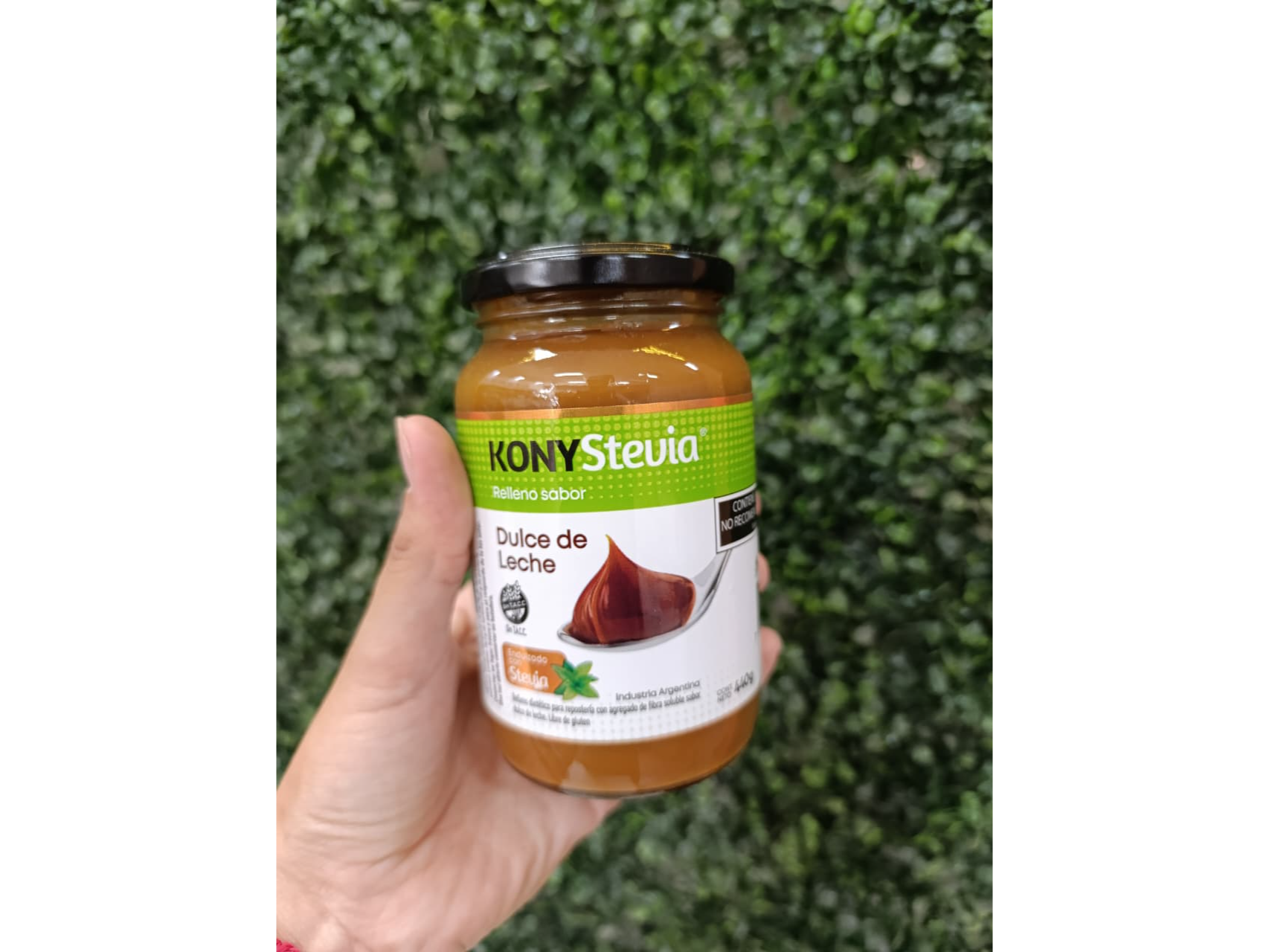 DULCE DE LECHE KONY STEVIA X440GR