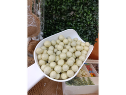 CONFITE DE CEREAL BAÑADO EN CHOCOLATE BLANCO