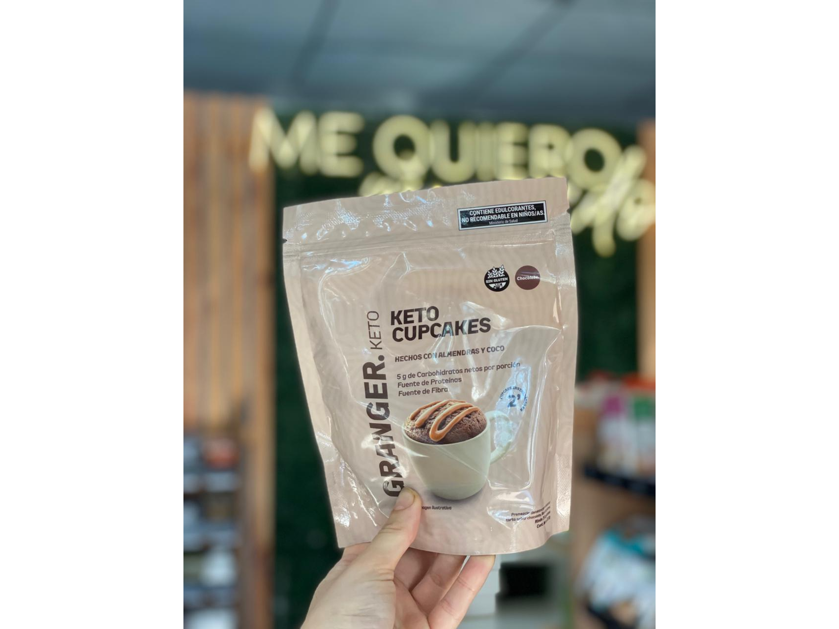 CUPCAKE CHOCOLATE KETO "GRANGER"