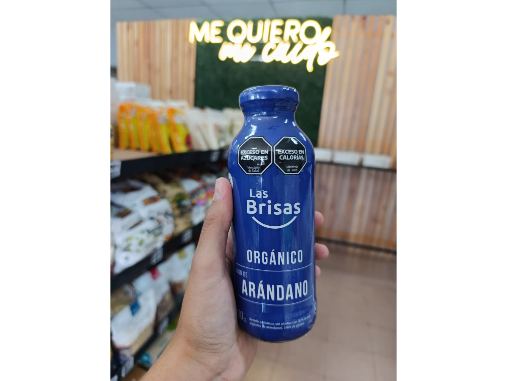 JUGO ORGÁNICO DE ARÁNDANOS X 330 CC.