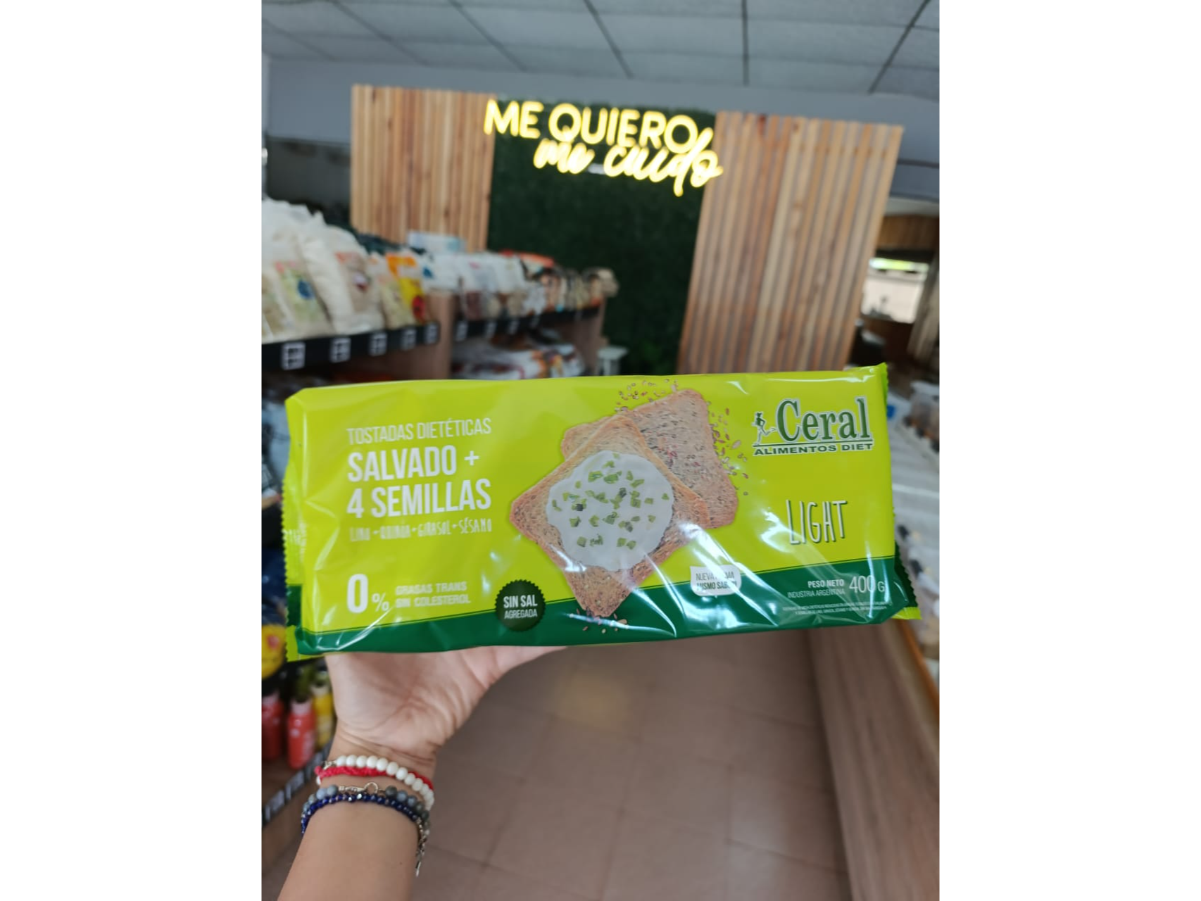 TOSTADA DIET 4 SEMILLAS X 400GR.