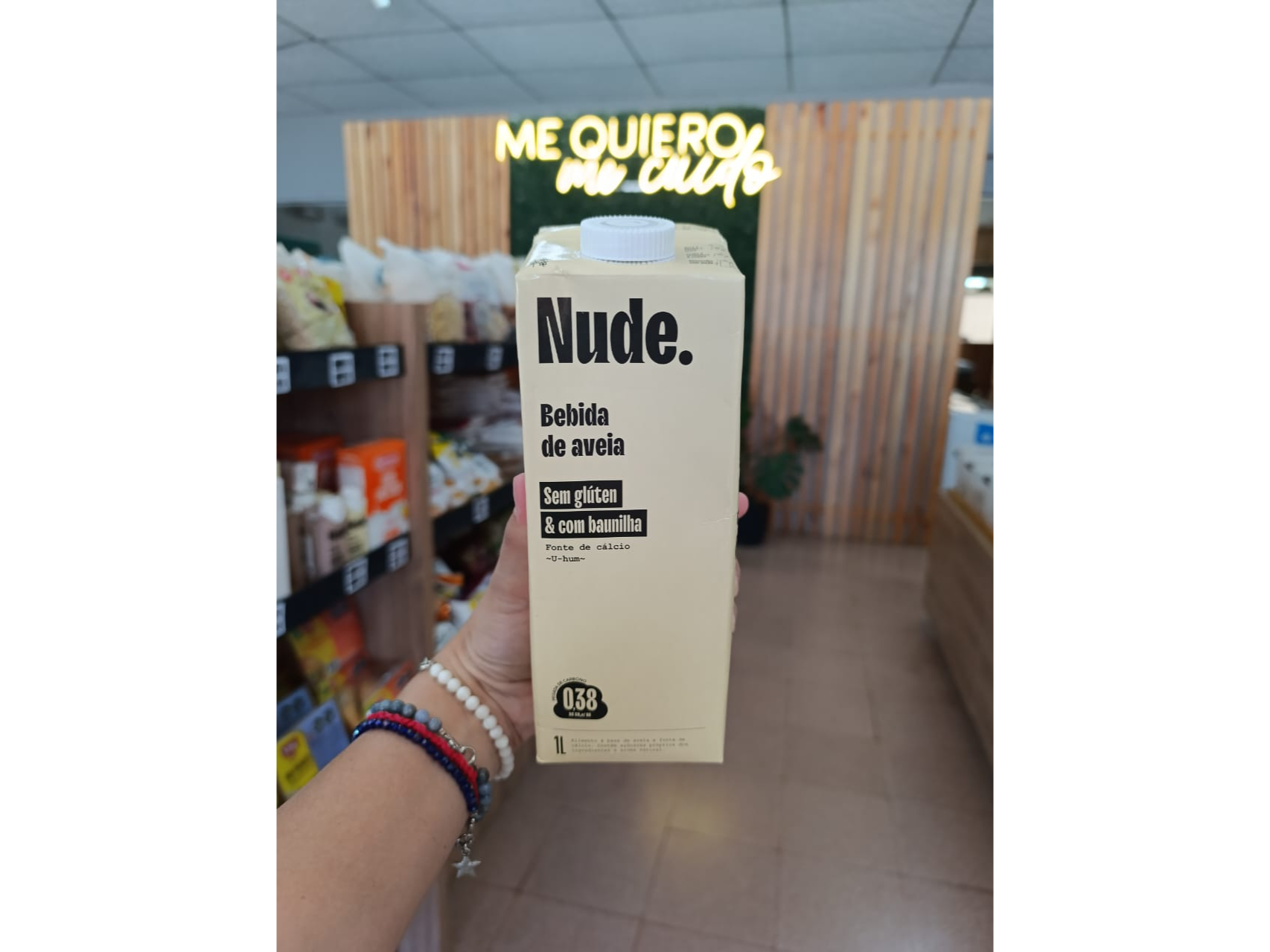 BEBUDA DE AVENA VAINILLA "NUDE" SIN GLUTEN X LT.