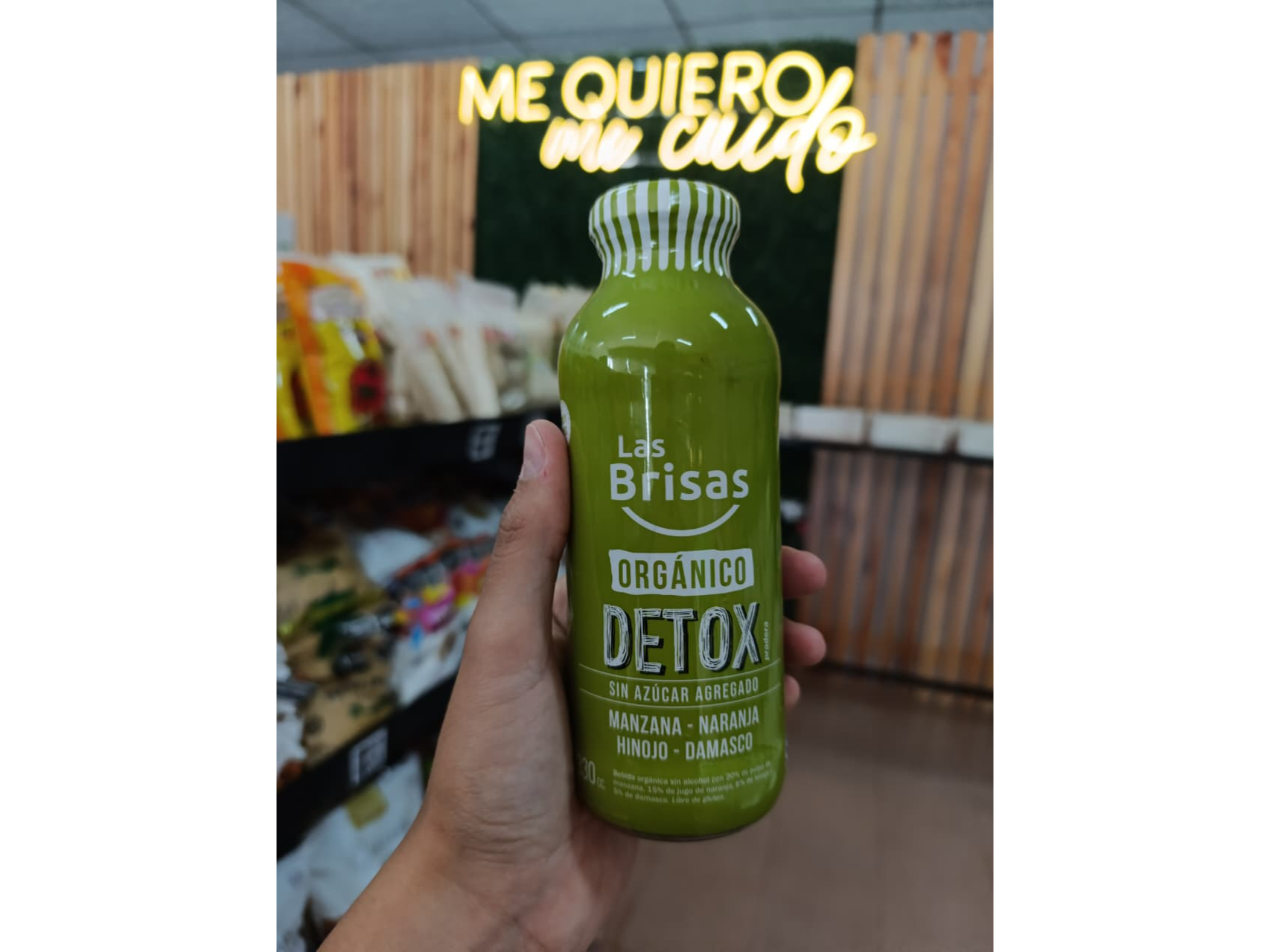DETOX ORGÁNICO DE MANZANA ROJA CON HINOJO SIN AZÚCAR X 330 CC.